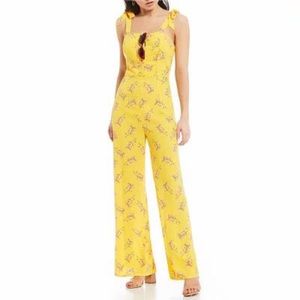 GB Gianni Bini Floral Jumpsuit